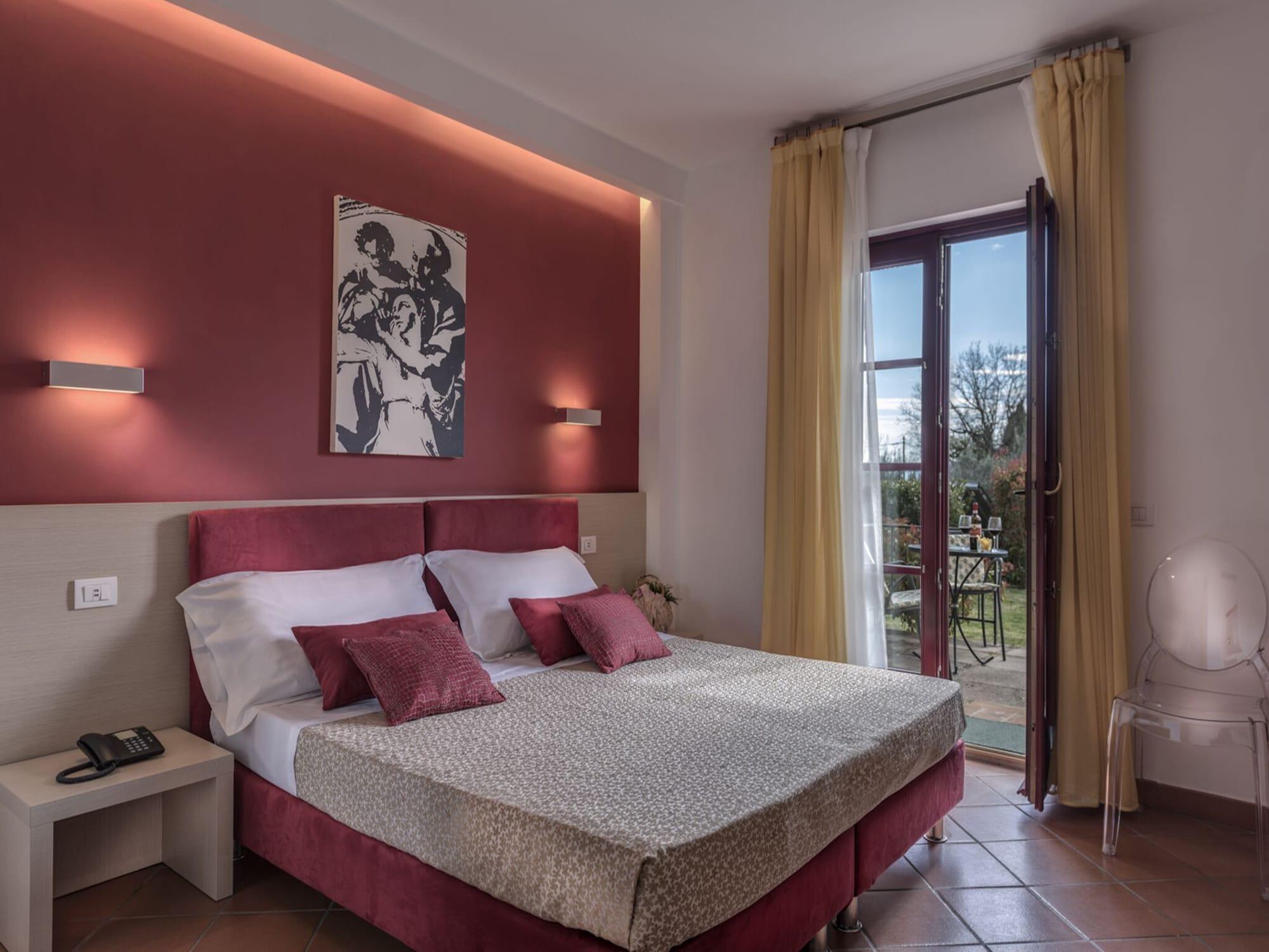 Hotel & Restaurant Casolare Le Terre Rosse Сан-Джиміньяно Екстер'єр фото